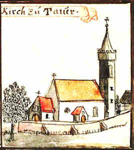Kirch zu Tauer - Kościół, widok ogólny